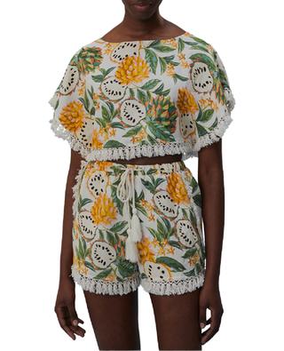Biriba Comfort Bermuda linen blend shorts FARM RIO