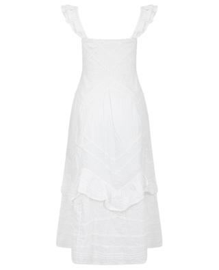 Ärmelloses Midi-Kleid aus Baumwolle Brin LOVESHACKFANCY