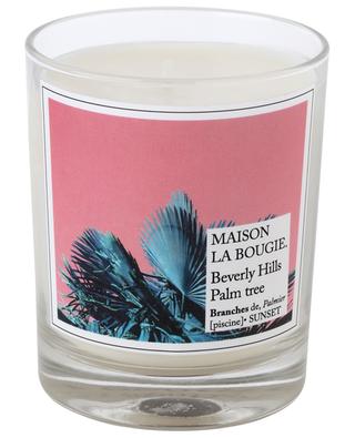 Classique Wallpaper Beverly Hills Palm Tree scented candle - 180 g MAISON LA BOUGIE