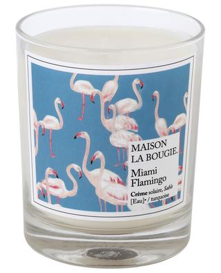 Classique Wallpaper Miami Flamingo scented candle - 180 g MAISON LA BOUGIE