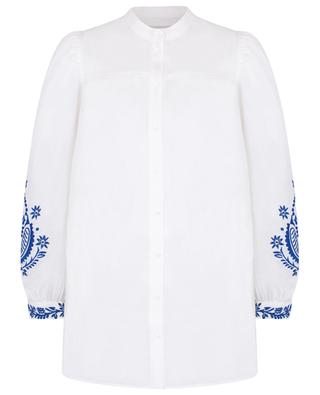 Carnia embroidered loose linen shirt WEEKEND MAX MARA