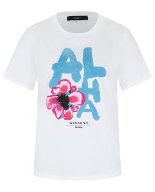 Kurzarm-T-Shirt mit Print Yen WEEKEND MAX MARA