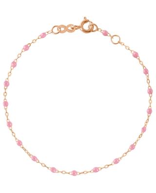 Bracelet en or rose et résine Classique Gigi Fuchsia GIGI CLOZEAU