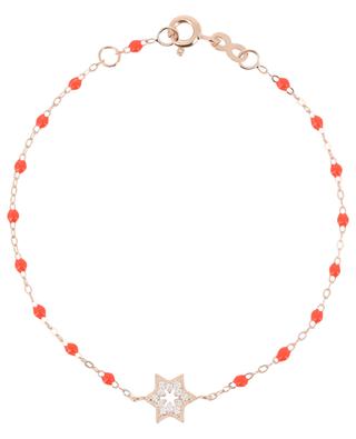Étoile de David Corail pink gold and diamond bracelet GIGI CLOZEAU