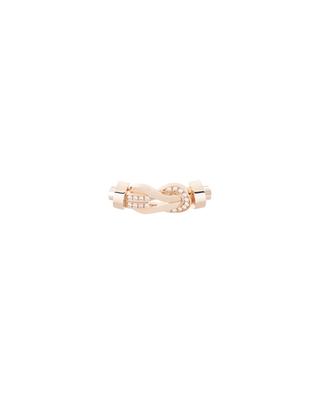 Chance Infinie MM Semi Dia pink gold and diamond bracelet buckle FRED PARIS
