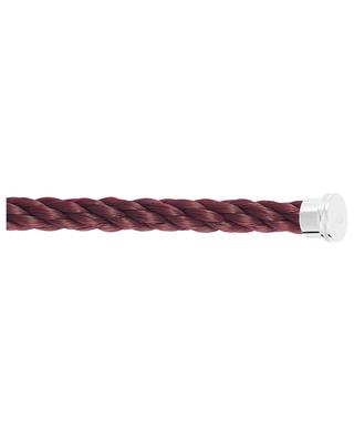 Force10 GM Grenat bracelet cable with steel ends FRED PARIS