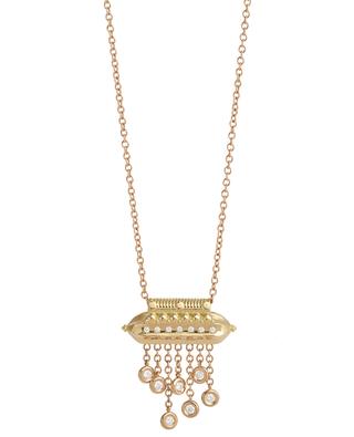 Talisman yellow gold and diamond necklace GBYG