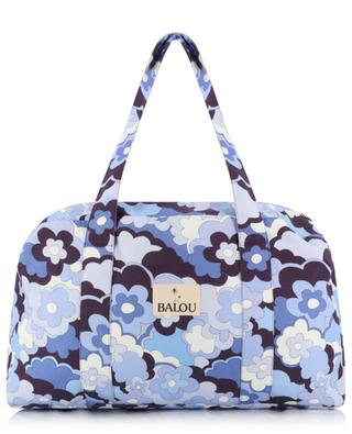 Floral cotton beach bag BALOU