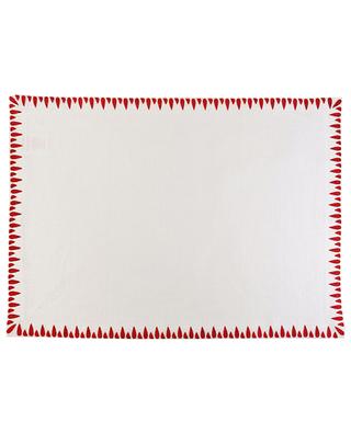 Bazaar rectangular linen placemat WAWWLA TABLE