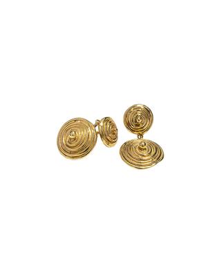 The Double Zephyrus yellow gold earrings ELI-O