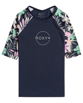 Roxy girl's short-sleeved anti-UV rashguard ROXY