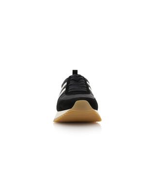 Pacey low-top nylon and suede lace-up sneakers MONCLER