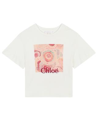 Mädchen-Bio-Baumwoll-T-Shirt Spirales CHLOE