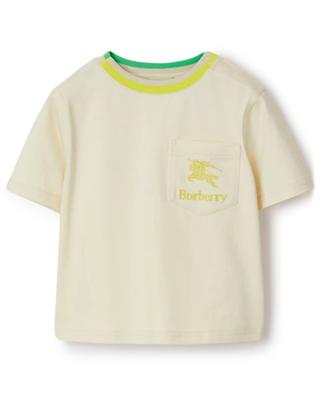 T-shirt bébé à poche poitrine brodée EKD BURBERRY