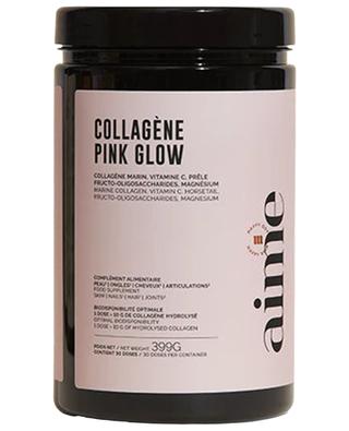 Nahrungsmittelergänzung für Haar Haut Nägel Collagène Pink Glow - 30 Portionen AIME