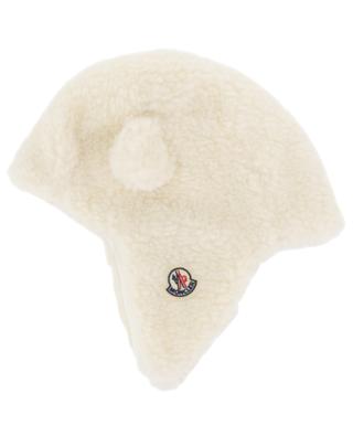 Plush baby beanie with ears MONCLER