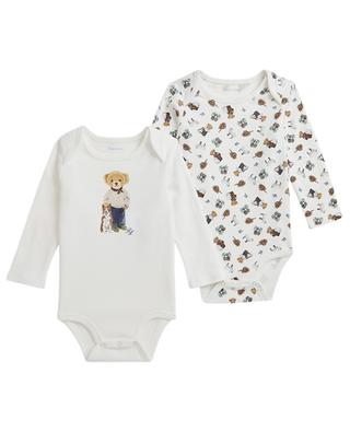 Aran Polo Bear set of 2 baby bodysuits POLO RALPH LAUREN
