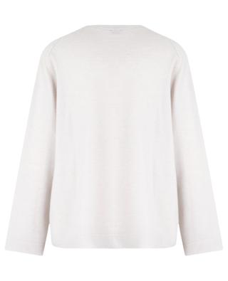 Wool and cashmere V-neckline long-sleeved jumper PANICALE
