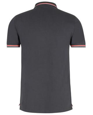 Brice stripe detail polo shirt SUNDEK
