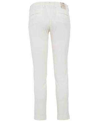 Lyocell and cotton blend slim fit trousers BERWICH