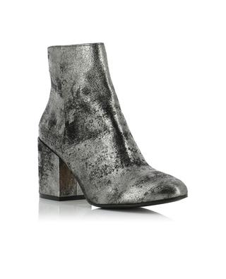 Silver suede ankle boots BONGENIE GRIEDER