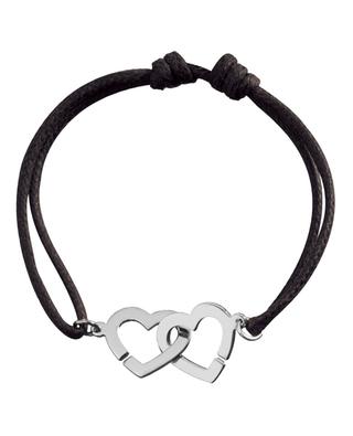 Double Cœurs cord bracelet DINH VAN