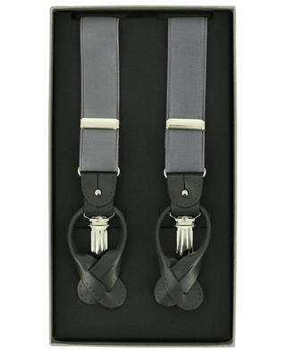 Fabric and leather braces ROSI COLLECTION
