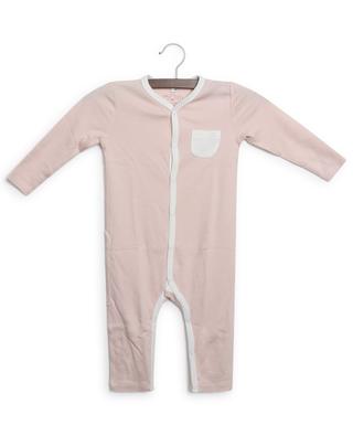 Striped jersey baby pyjamas MORI