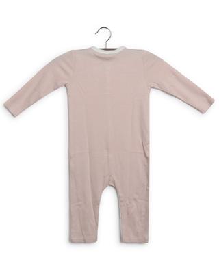 Striped jersey baby pyjamas MORI